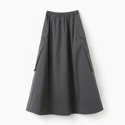 Юбка Minaku, размер 42, серый юбка minaku размер 42 черный