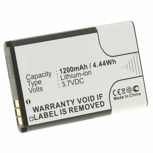 Аккумуляторная батарея iBatt iB-A1-M1414 1200mAh для телефонов, смартфонов Nokia аккумулятор для nokia ab1050cwmc bl 5c bl 5ca