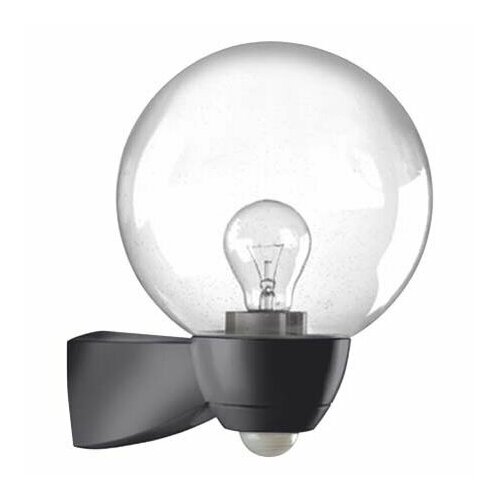 Потолочный / настенный светильник 1x100W AL MONZA WL TR MD BK – ESYLUX – EL10026119 – 4015120026119