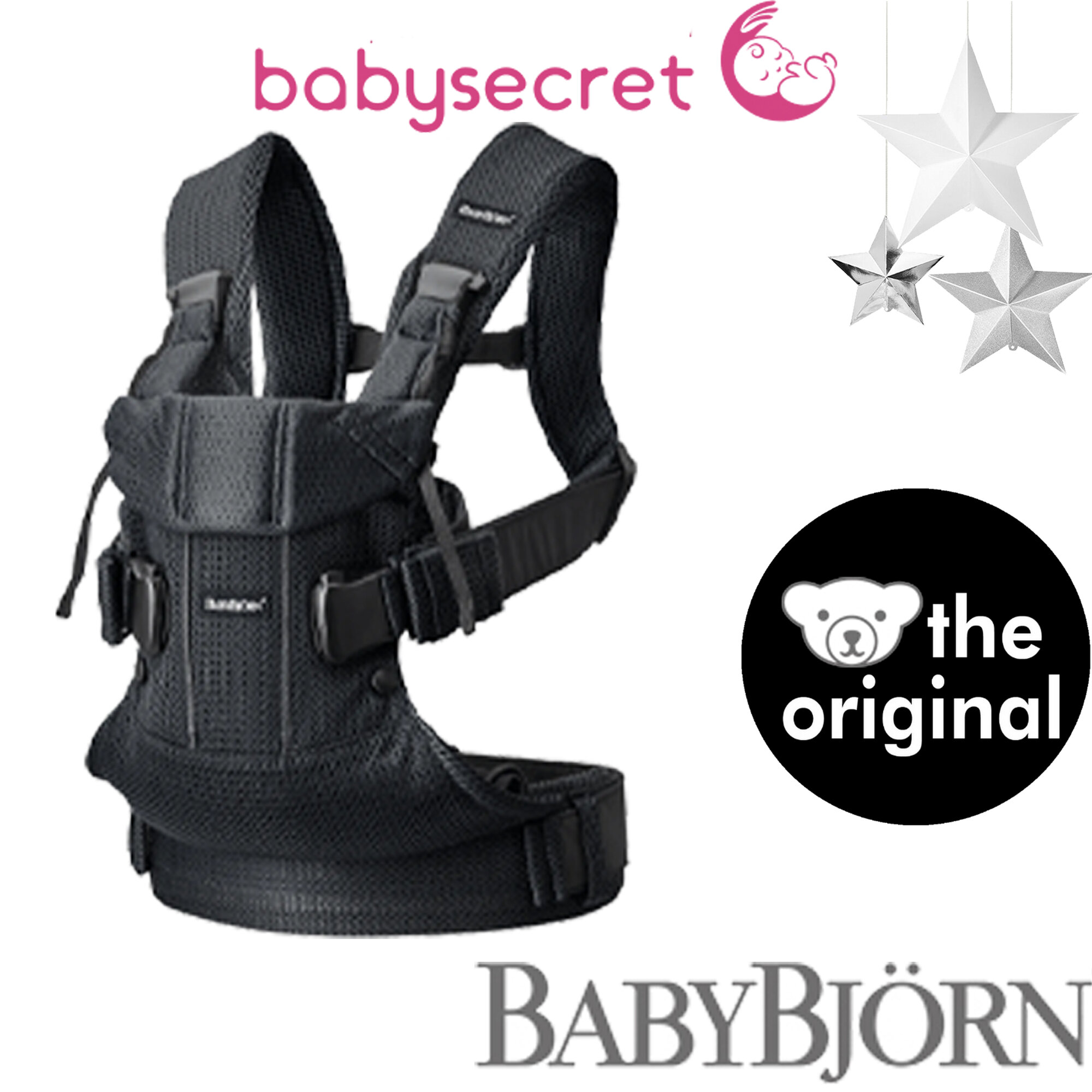 Фотографии Рюкзак-кенгуру для новорожденных BabyBjorn One Air ( черный) 0980.25