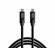 Кабель Tether Tools TetherPro USB-C to USB-C, 4.6 м, черный