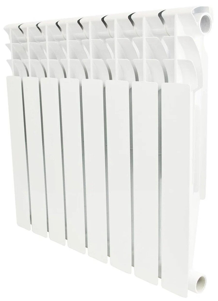 Радиатор STI Bimetal 8 секций боковое подключение биметаллический