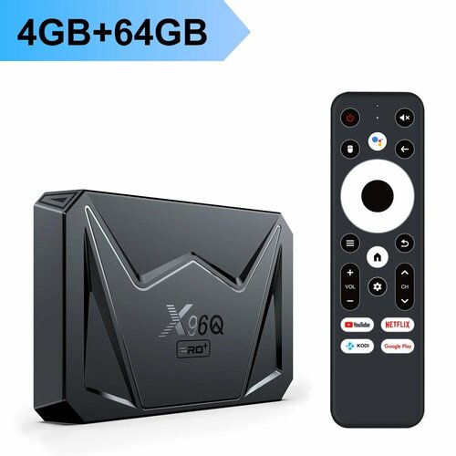 X96 Q Pro Android 14 ТВ-приставка 216 ГБ 4G64G 4990₽