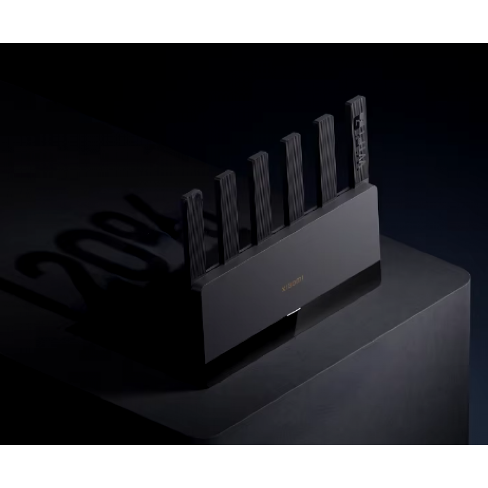 Роутер Xiaomi BE6500, Wi-Fi , 4 ядра, Mesh, 2500 Мбит/сек, от сети 220, черный — фото 1