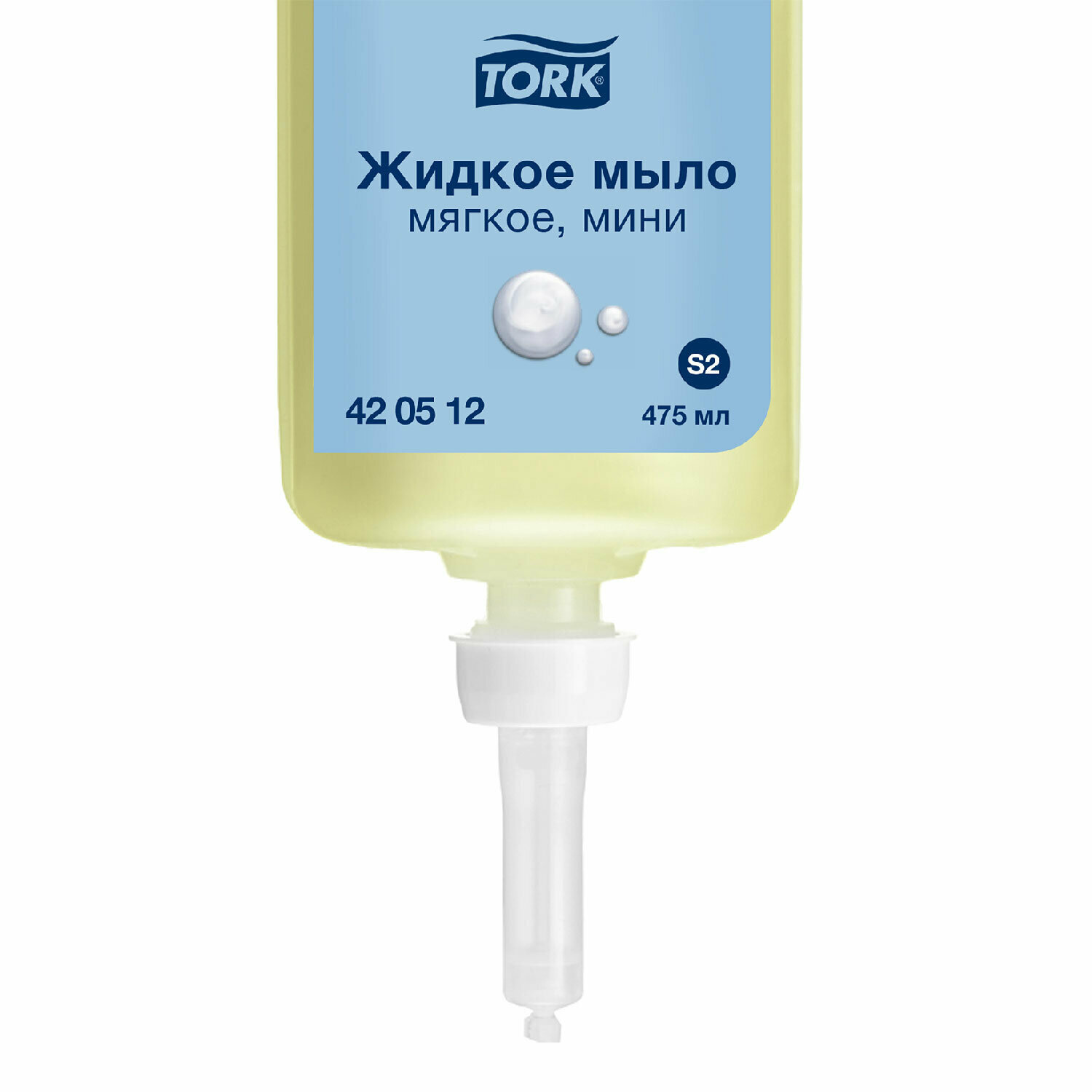 Картридж с жидким мылом одноразовый TORK (Система S2) Advanced 0475 л мягкое 420512