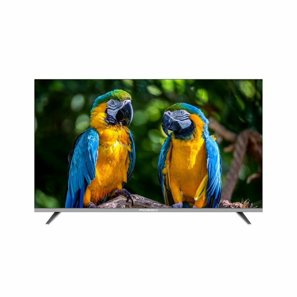 Телевизор Rosso 43R92, диагональ 43", разрешение Full HD, технология IPS, чёрный