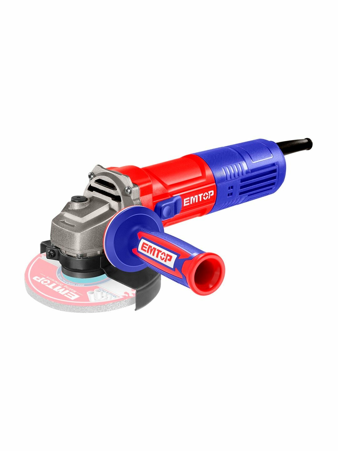 Болгарка EMTOP EAGRS09051, 220 В, 900 Вт, 12000 об/мин, 125 мм, M14