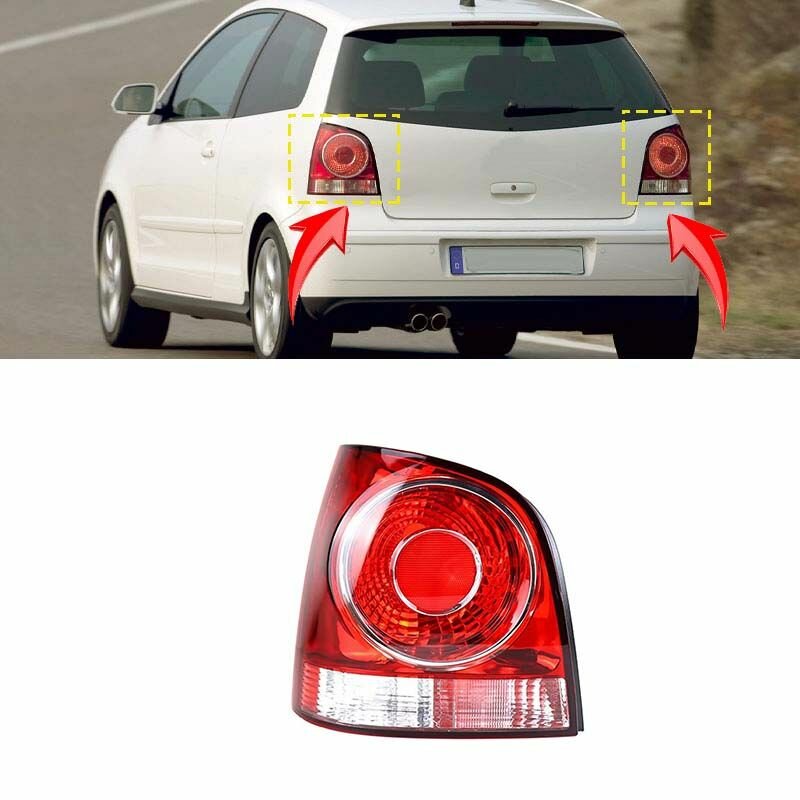 Автомобильный задний фонарь для VW POLO 2006 2007 2008 2009 2010-HanMin