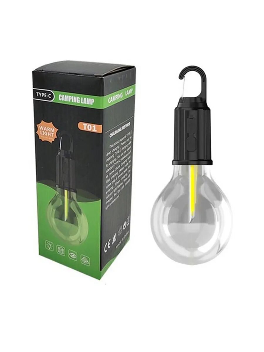 Camping Lamp T01 — портативная кемпинговая лампа с Type-C