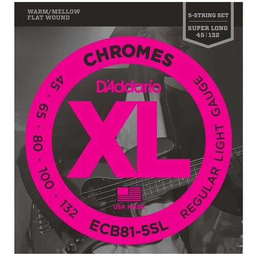 D ADDARIO ECB 81-5SL Струны для бас-гитары