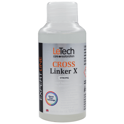 Закрепитель для полиуретановых покрытий, для лаков, для красок, LeTech (Leather Cross Linker X) Strong 100ml