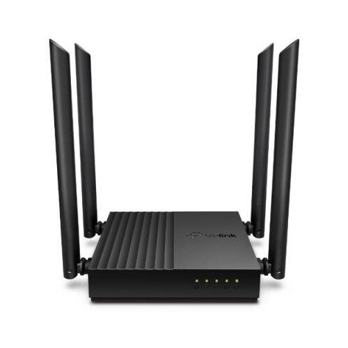 фото Wi-fi роутер tp-link archer c64 802.11abgnac 1167mbps 2.4 ггц 5 ггц 4xlan черный