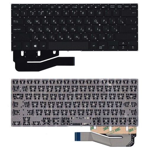 Клавиатура для ноутбука Asus TP410U TP401C TP461U черная 820₽