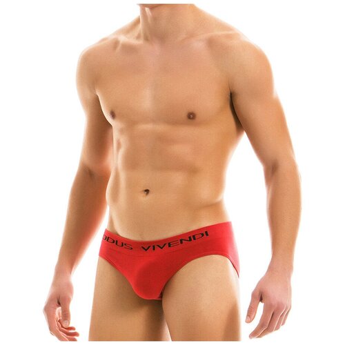 фото Трусы - брифы "seamless mini brief - red" / modus vivendi / красный / размер xl