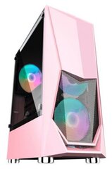 Корпус 1stPlayer DK-3 ATX Tempered Glass Pink DK-3-PK-3G6