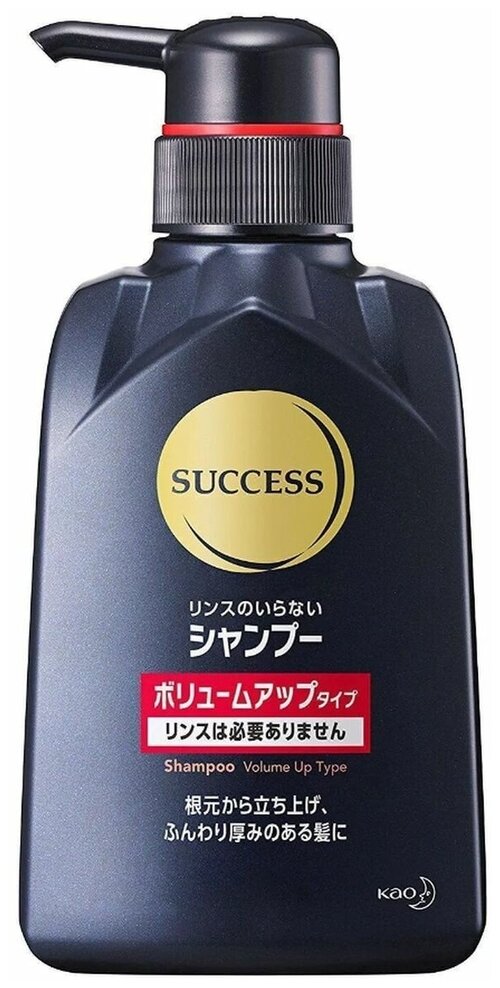 KAO Шампунь мужской для объема с ароматом цитрусовых - Success shampoo volume up type, 350мл