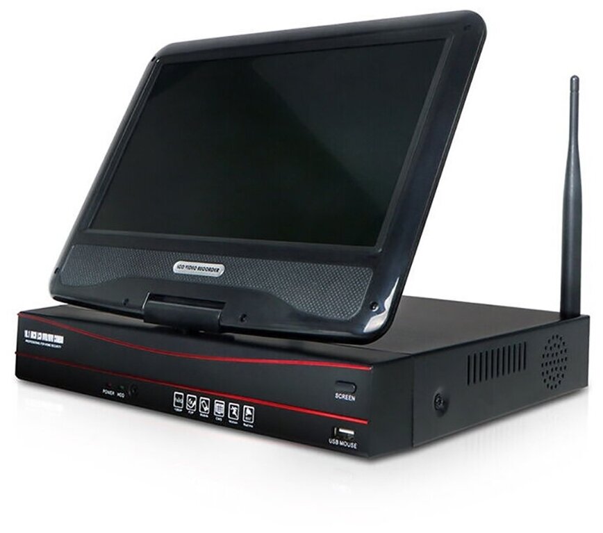 Комплект Wi-Fi камер для видеонаблюдения с монитором Combox (4)