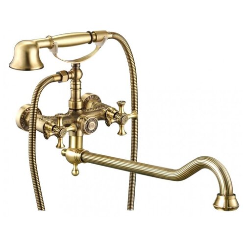 Смеситель для ванны Zorg Antic A 7001WDN-BR античная бронза 20950₽