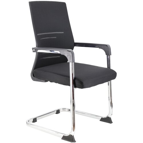 Компьютерное кресло Everprof Visit офисное, обивка: сетка/текстиль, цвет: черный