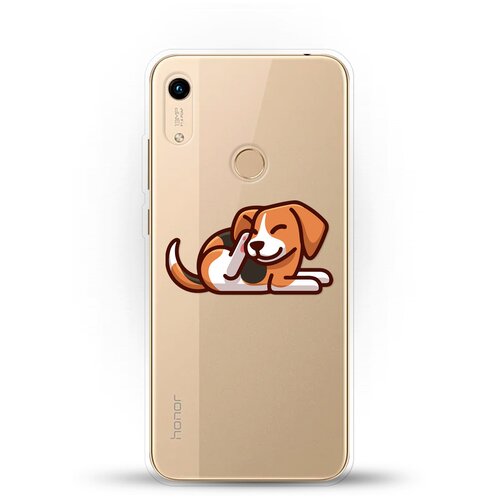 фото Силиконовый чехол бигль на honor 8a andy & paul