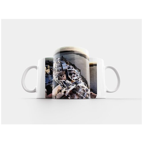 фото Кружка "санторини, остров, кальдера" 320 мл lotsprints