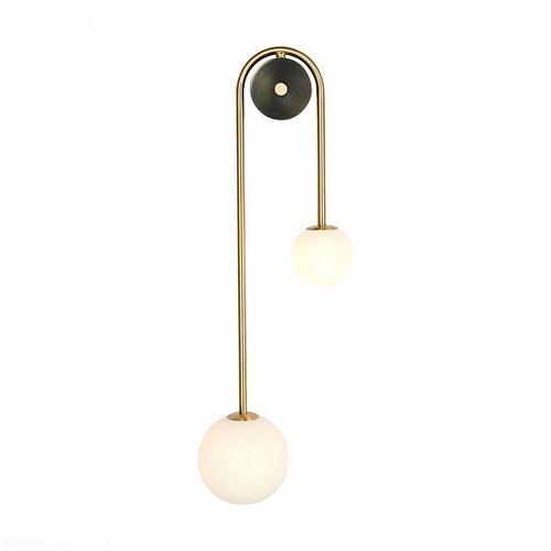 Настенное бра ST Luce Adige SL1202.201.02, E27, 80Вт, кол-во ламп:2шт, Золото