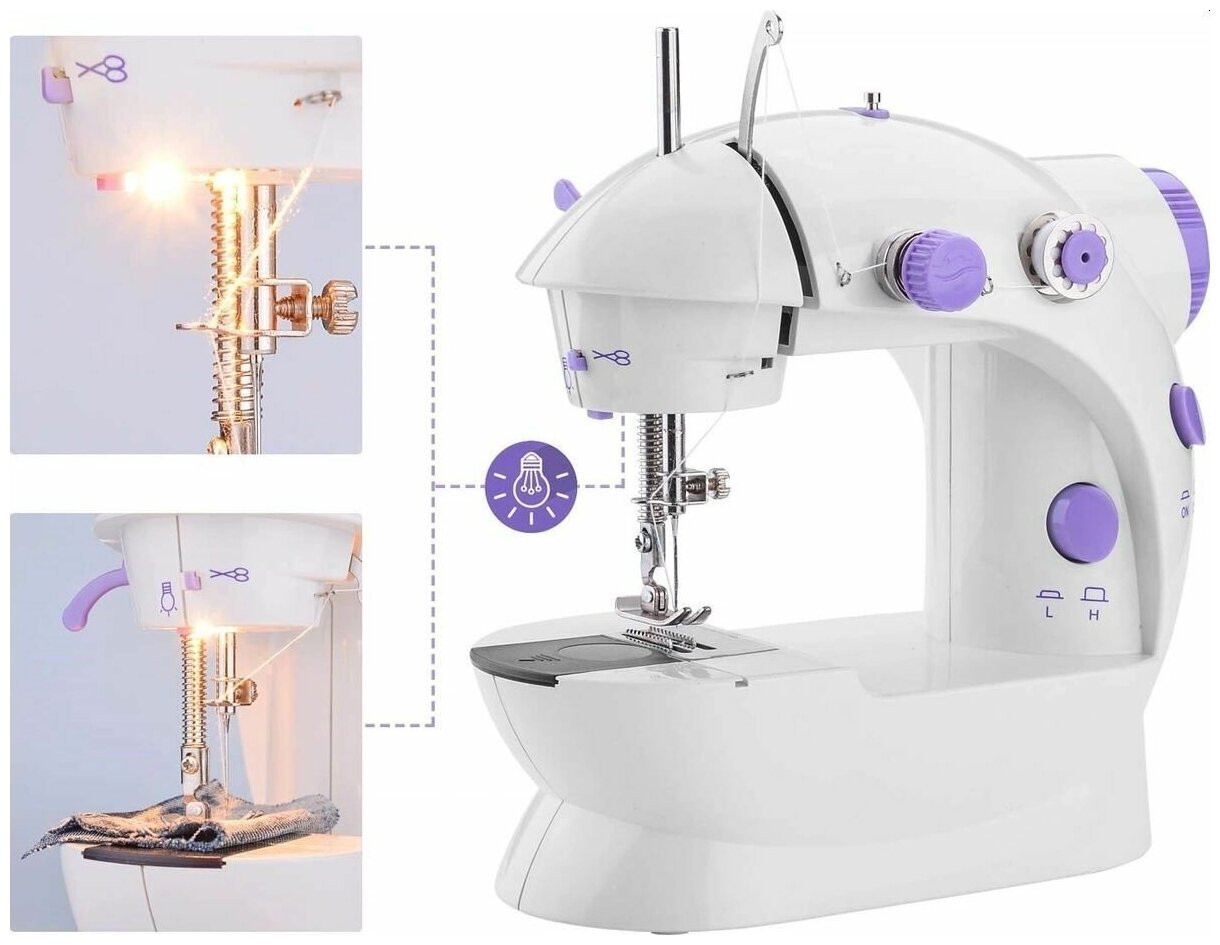 Швейная машинка/ Швейная машинка мини Mini Sewing Machine