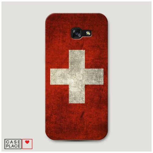 фото Чехол пластиковый samsung galaxy a5 2017 флаг швейцарии case place