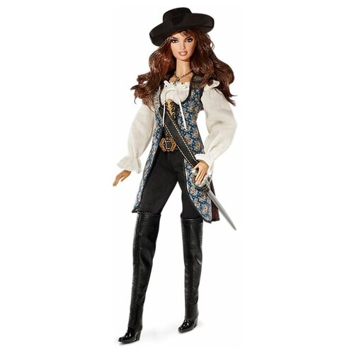 Кукла Barbie Angelica (Барби Анжелика из фильма 'Пираты Карибского моря') кукла barbie captain jack sparrow барби капитан джек воробей из фильма пираты карибского моря