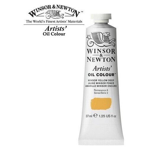 Масляные Winsor&Newton Краски масляные Winsor&Newton ARTISTS' 37мл, Винзор желтый густой краски масляные водорастворимые winsor