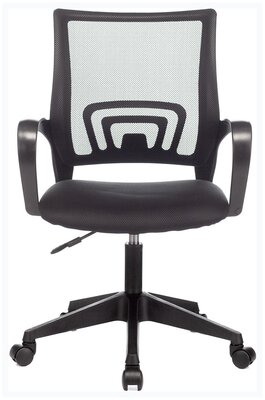 Компьютерное кресло Бюрократ CH-696 офисное, обивка: сетка/текстиль, цвет:черный — купить в интернет-магазине по низкой цене на Яндекс Маркете
