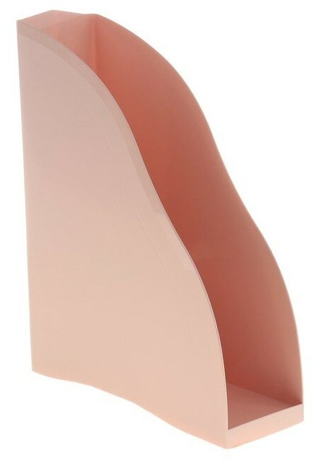 Лоток вертикальный для бумаги СТАММ Космос розовый paris - фотография № 16