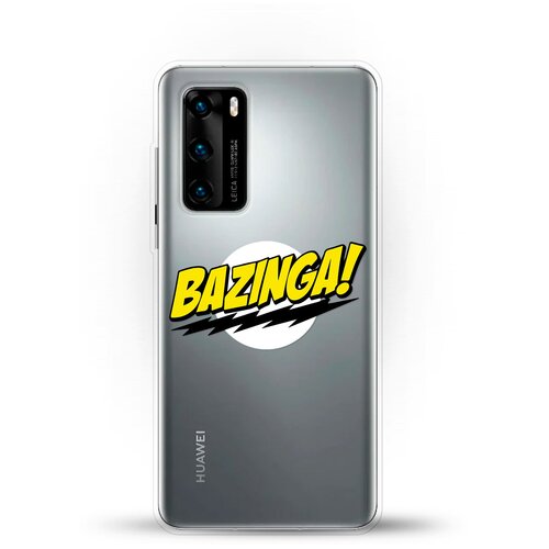 фото Силиконовый чехол шелдон на huawei p40 andy & paul