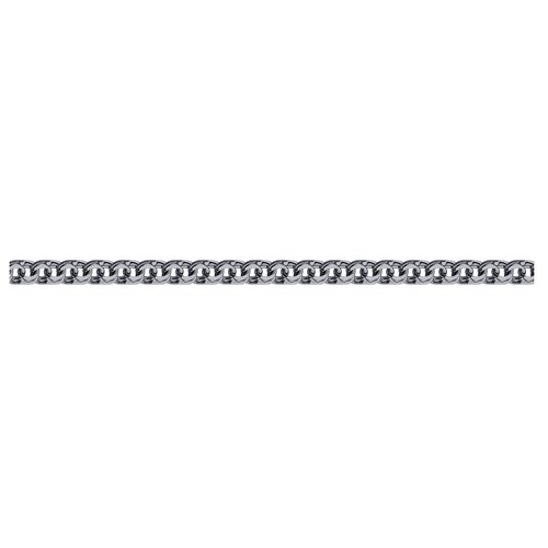 Браслет-цепочка SOKOLOV, серебро, 925 проба, чернение, длина 18 см. браслет sokolov из чернёного серебра