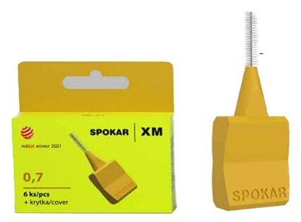 Интердентальный ершик SPOKAR XM 0,7 Midi