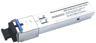 Трансивер OSNOVO SFP-S1SC12-G-1310-1550