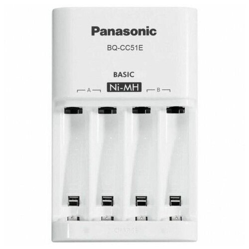 З/У для аккумуляторов Panasonic Eneloop BQ-CC51С Basic Charger AA/AAA 4 слота