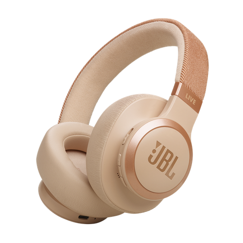 Беспроводные наушники JBL Live 770NC, песочный