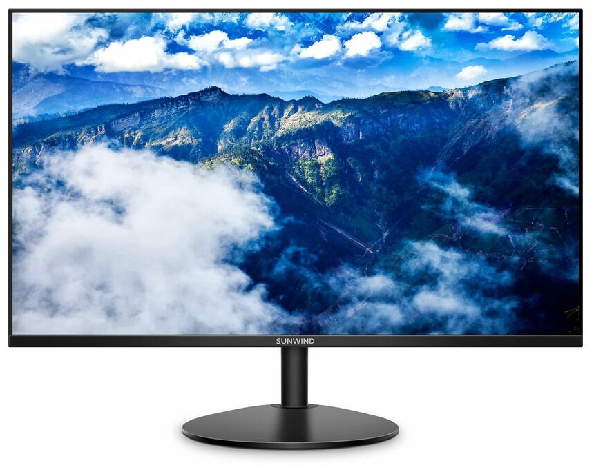 Монитор SunWind SUN-M24BA101 23.8", черный