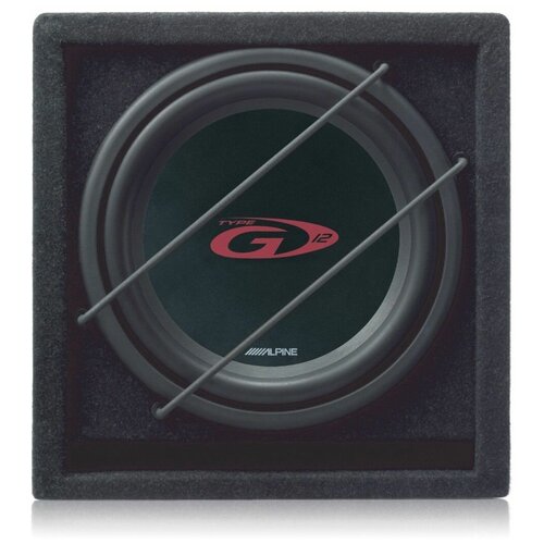 Автомобильный корпусной активный сабвуфер 12 30 см ALPINE SBG-30KIT 3594000₽