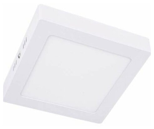 фото Ecola светильник накладной светодиодн. даунлайт 6W 6500K 6K квадрат 120x120x32 DSSD60ELC (арт. 646620)