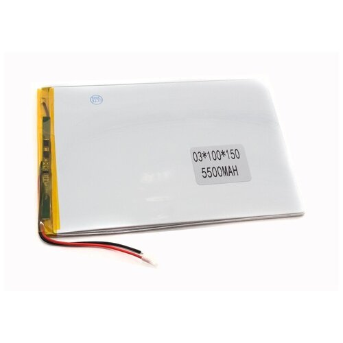 Аккумулятор Li-Pol (батарея) 3x100x145mm 2pin 3.7V/5500mAh