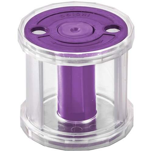 фото Катушка для лент художественной гимнастики indigo lotty in226 8см*8,5см фиолетовый