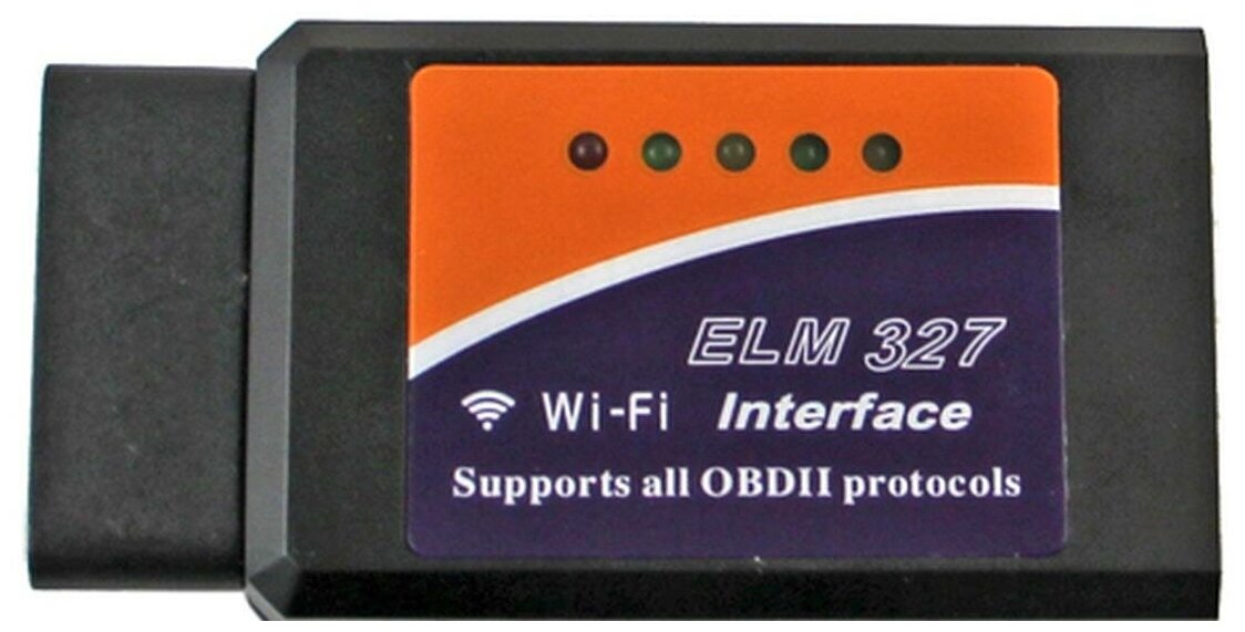 Автомобильный автосканер ELM327 OBD2 v15 WiFi на чипе PIC18F25K80