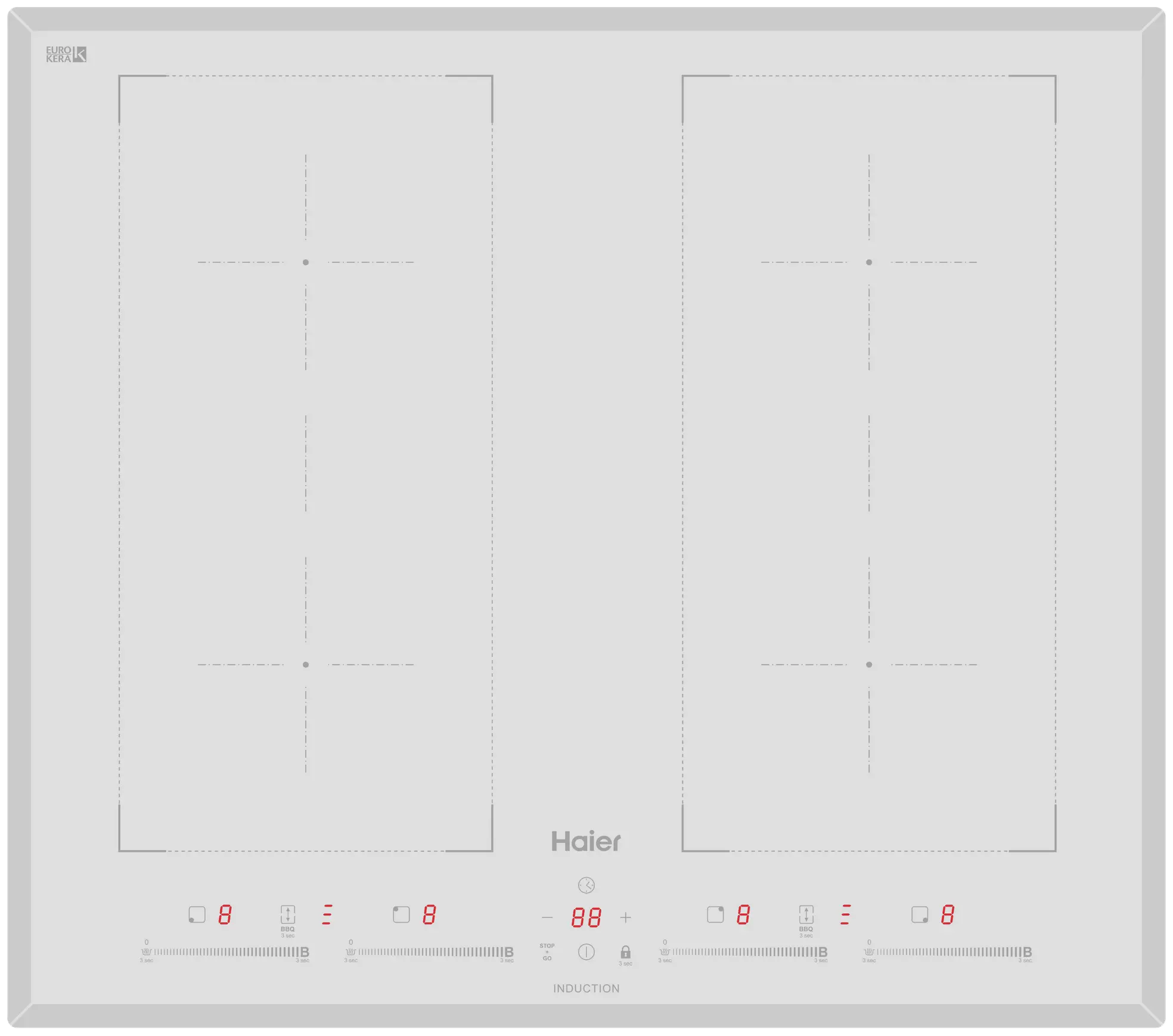 Встраиваемая индукционная панель Haier - фото №1