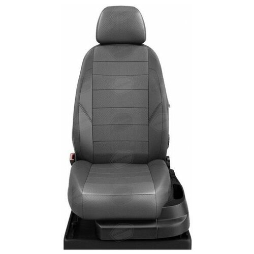 фото Чехлы на сиденья land rover freelander 2 рестайлинг 2006-2014 экокожа серый автолидер ld07-0102-ec20 avtolider1