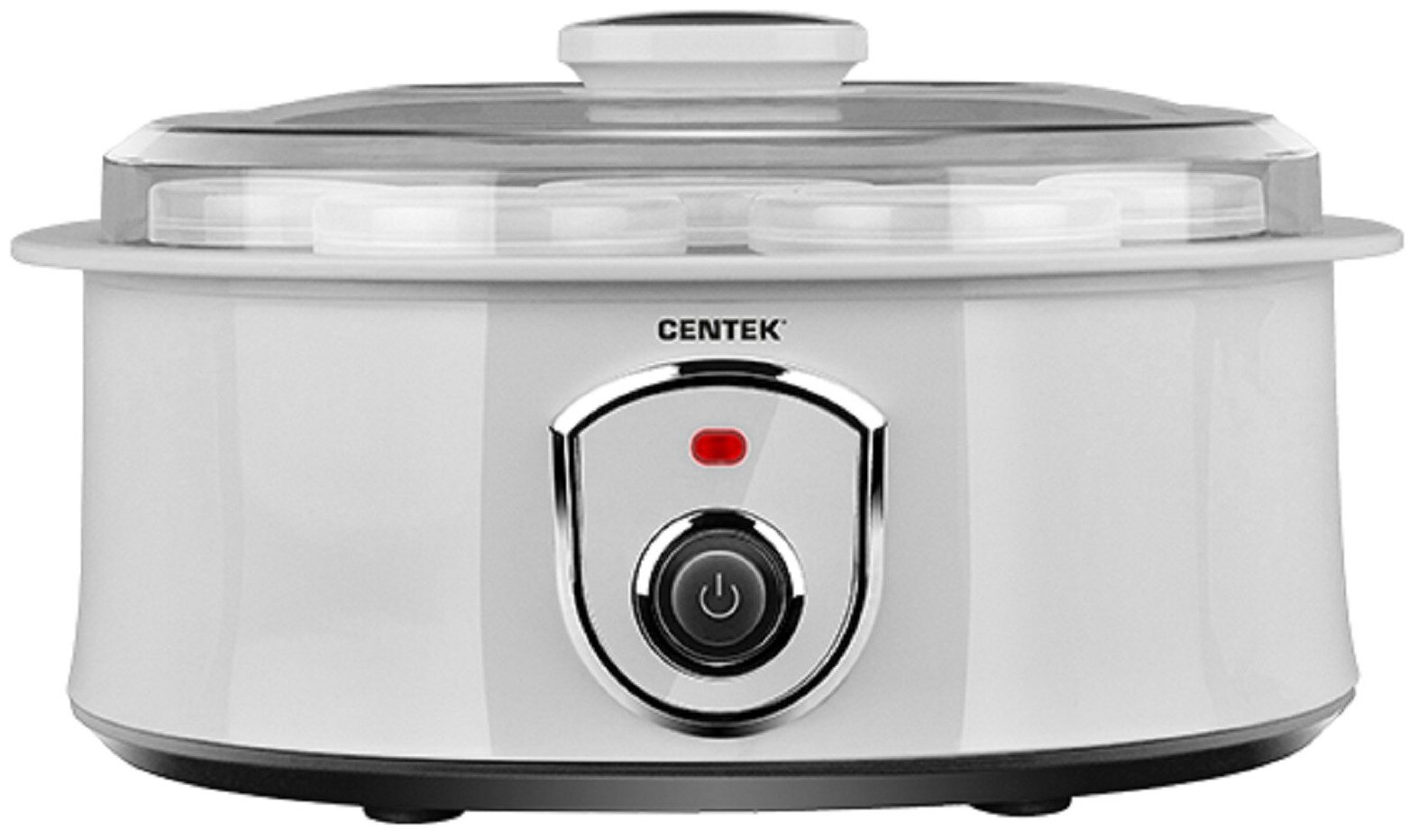 Йогуртница Centek CT-1442 <7 стекл. баночек> 1баночка = 200мл, прозрачная крышка, LED - фотография № 14