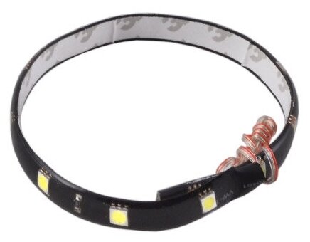 Лента светодиодная для авто 12V 30см 12 SMD диодов Белая SKYWAY S03201002