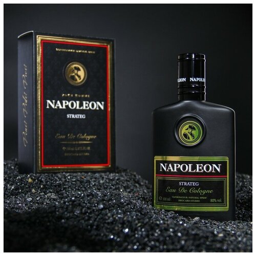 Одеколон мужской Наполеон Стратег, 100 мл В наборе1шт.