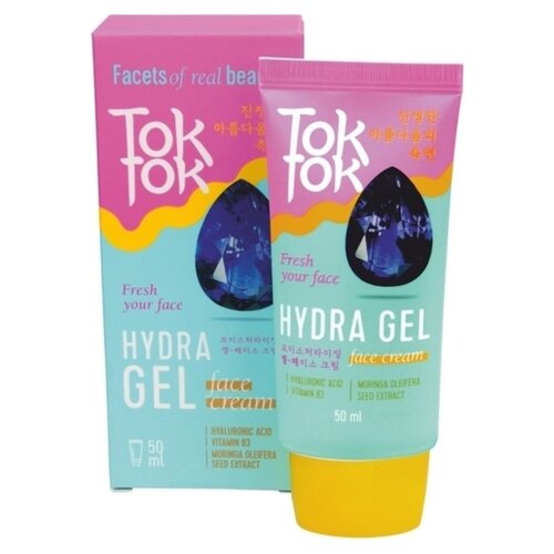 TokTok Крем-гель для лица увлажняющий 50мл